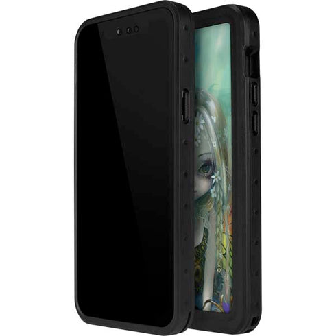 Rainbow Winged Yoga Fairy by Jasmine Becket-Griffith iPhone 15 Plus Waterproof Case
